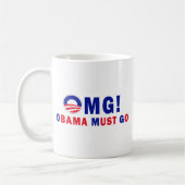 Mug OMG ! Obama doit aller ! (Gauche)