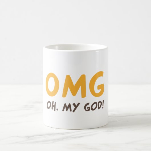 Mug OMG - Oh mon dieu ! (Centre)