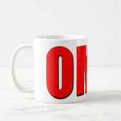 Mug OMG ! rouge (Gauche)