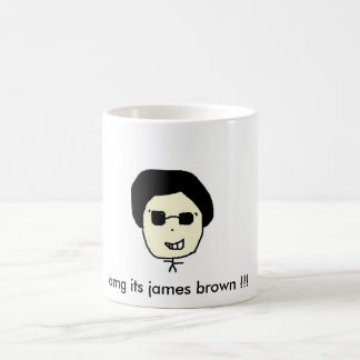 Mug omg son brun de James ! ! !