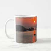 Mug Omis Croatie coucher de soleil Orange Sky (Gauche)