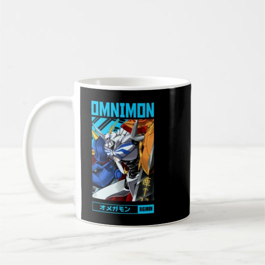 Mug Omnimon = Digimon = Anime Otaku Design  (Gauche)