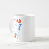 Mug (on Back) Cat Dad Club Life Is Better With Cats Fa (Devant gauche)