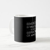 Mug On Dit Que La Musique Est D'Angles (Devant gauche)