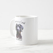 Mug On les appelle Great Dane Dog Pet Citation amusant (Devant gauche)