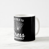Mug On m'a dit de m'habiller en conséquence Accordéon (Devant droit)