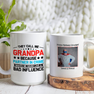 Mug On M'Appelle Grand-Père Funny Grand-Père Photo Ann