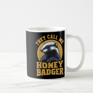 Mug On M'Appelle Honey Badger Funny Mignon Humour Amus