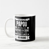 Mug On M'Appelle Papou Grèce Grandpa (Gauche)