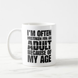 Mug On me prend souvent pour un adulte à cause de mon