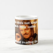 Mug On ne fait pas simplement (Centre)