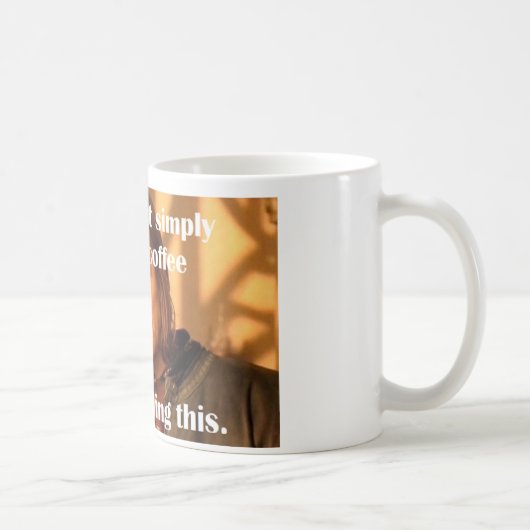 Mug On ne fait pas simplement (Droite)