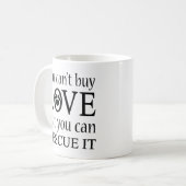 Mug On ne peut pas acheter l'amour (Devant gauche)
