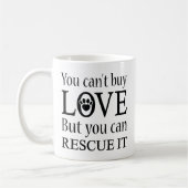 Mug On ne peut pas acheter l'amour (Gauche)