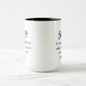 Mug On ne peut pas être tenu responsable (Centre)