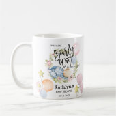 Mug On Peut Attendre Le Baby shower Teddy Bear Garçon (Gauche)