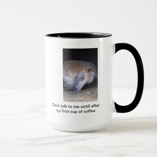 Mug On prend facilement le poney tacheté britannique (Droite)