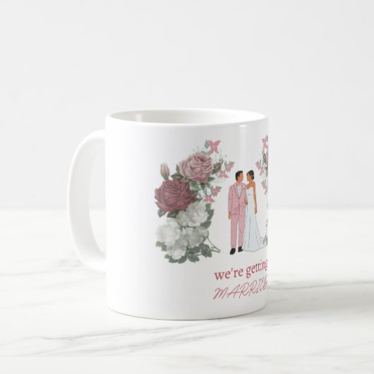 Mug - On se marie  (Devant gauche)