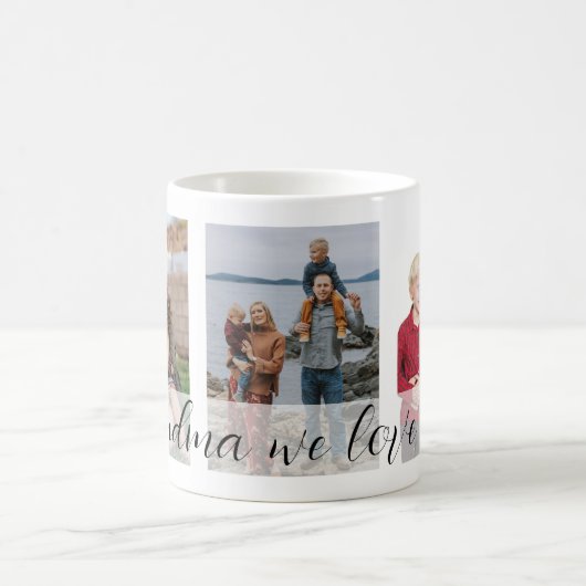 Mug On t'aime grand-mère (Centre)
