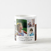 Mug On t'aime grand-mère | 5 Collage photo (Centre)