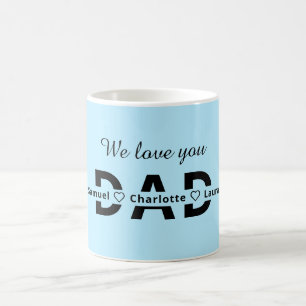 Mug "On t'aime, maman/papa !" Bouchon spécifique au cl
