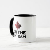 Mug On The Eh Team Canada Funny (Devant gauche)