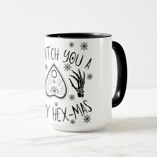 Mug On Vous Rend Un Joyeux Hex-Mas (Devant droit)