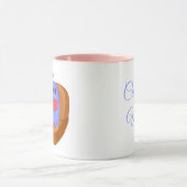 Mug Once a Bookie Always a Bookie Cute Ghost Reading (Centre)