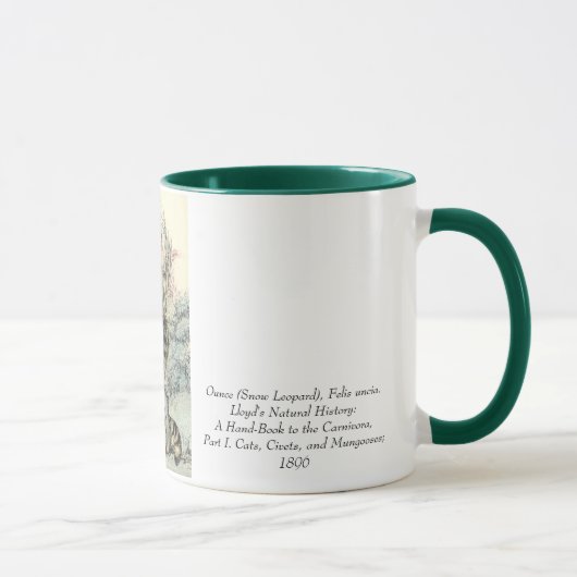 Mug Once (léopard de neige) maintenant L… (Droite)