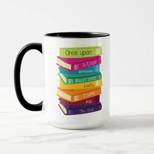 Mug Once Upon A Time Someone Loved Books (Gauche)