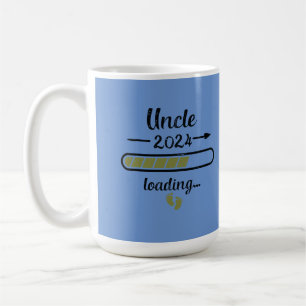 Mug Oncle 2024 Chargement de la grossesse unc naissanc