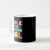 Mug Oncle branché de la fille d'anniversaire Mignonne (Devant gauche)