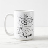 Mug Oncle de Faire-part de grossesse drôle (Gauche)