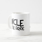 Mug Oncle de hippie de la jeune mariée (Devant gauche)