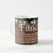 Mug Oncle de la définition Éclairage de chaîne Bois ru (Devant gauche)