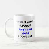 Mug oncle de la première fois, fier (Gauche)