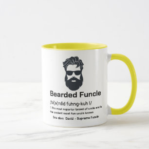 Mug Oncle Définition Funny Bearny Funcle