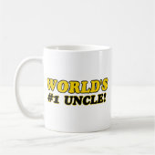 Mug Oncle du numéro 1 du monde (Gauche)