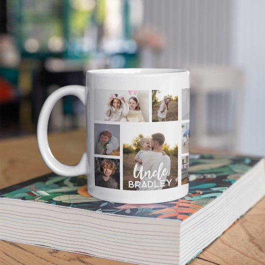 Mug Oncle élégant 15 Collage photo