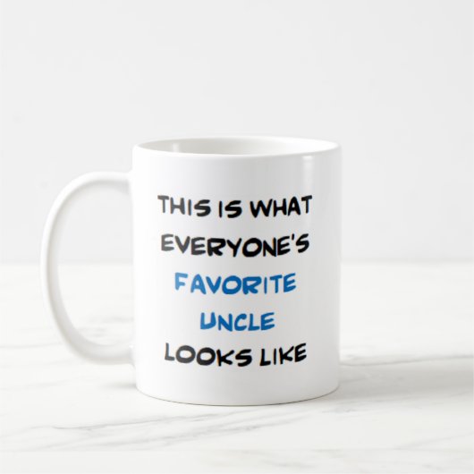 Mug oncle, favori (Gauche)