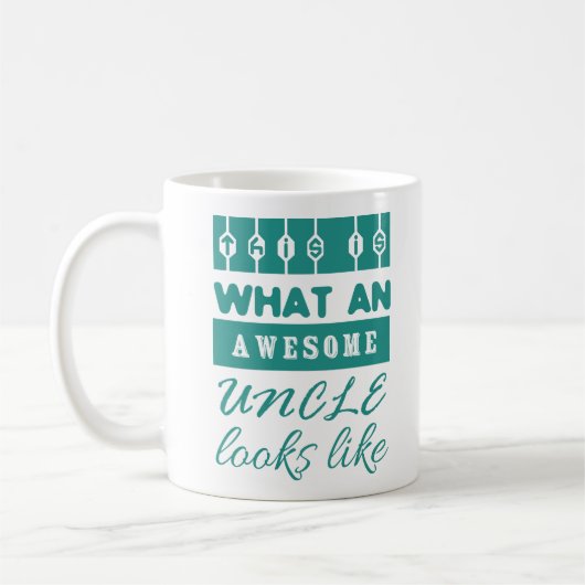 Mug Oncle impressionnant Funny oncle Quote Gift pour (Gauche)