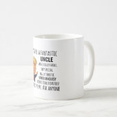 Mug Oncle Meilleur cadeau (Devant droit)
