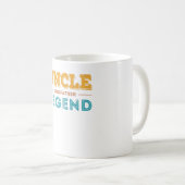 Mug Oncle Parrain Légende baptême chrétien (Devant droit)