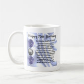 Mug Oncle Poem - soixante-dixième anniversaire (Gauche)