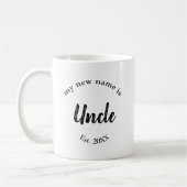 Mug Oncle pour la première fois (Gauche)