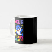 Mug Oncle requin Oncle requin Famille de requins Fête  (Devant gauche)