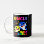 Mug Oncle requin Oncle requin Famille de requins Fête<br><div class="desc">Oncle requin Oncle requin Famille de requins Fête des mères</div>