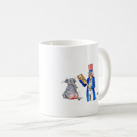 Mug Oncle Sam 2 (Devant droit)