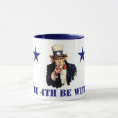 Mug Oncle Sam 4 juillet (Centre)