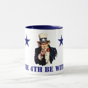 Mug Oncle Sam 4 juillet